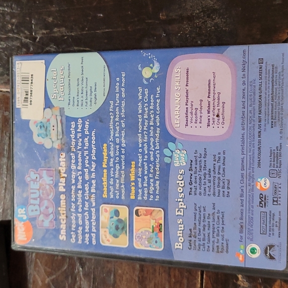 GUC Nick Jr. Blue's Room  DVD - Picture 2 of 3